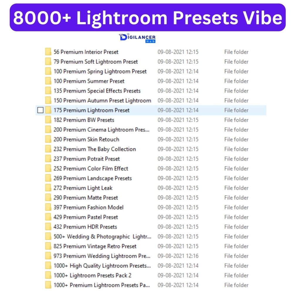 Free Lightroom Presets