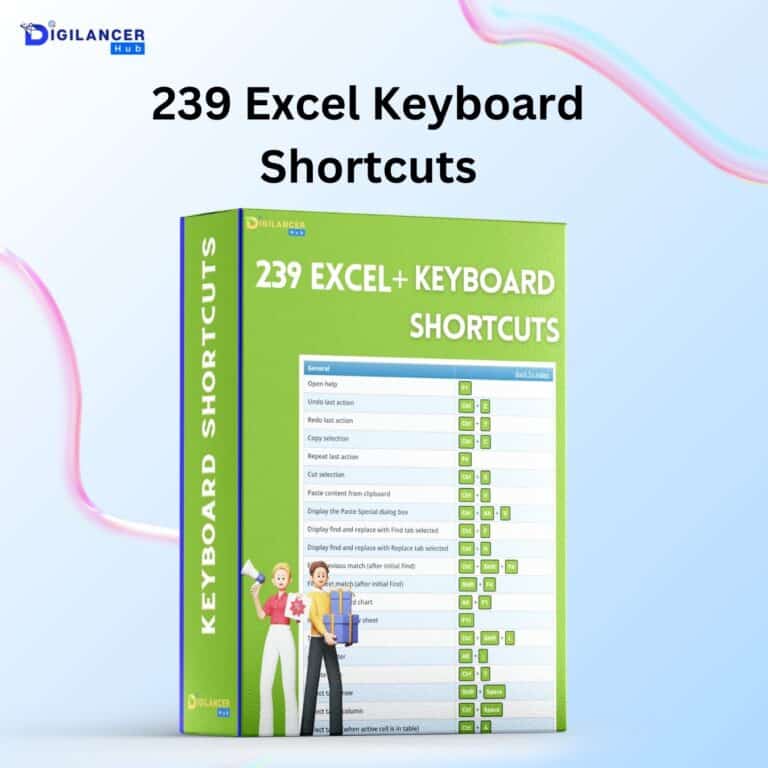 239 Excel Keyboard Shortcuts