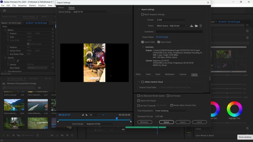 adobe premiere pro course